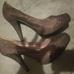 Glitter heels